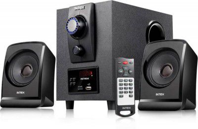 Intex BOOM 1666 TUFB 2.1 35 W Bluetooth Home Theatre (Black, 2.1 Channel)