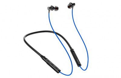 Intex Musique Jazz Bluetooth in Ear Wireless Neckband with Up to 8H Playtime ASAP Charge (Midnight Blue)