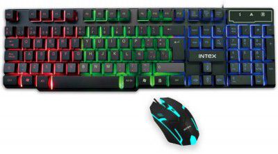 Intex IT-KB334 Wired USB Gaming Keyboard (Black)