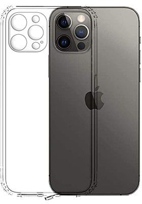 iPhone 11 Pro Back Cover (Shock Proof, Soft Silicon, Flexible, Transparent)