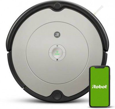 irobot Roomba 698 Robotic Floor Cleaner with Reusable Dust Bag (WiFi Connectivity, Google Assistant and Alexa)  (Grey)