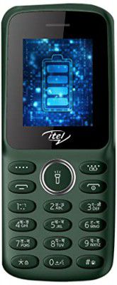 itel it2163s (4.5cm, 1200mAh, BT Caller, Kingtalker, 12+1 Month Warranty on Device with 111 Days Replacement)_Dark Green