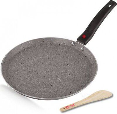 iVBOX Omega-Plus 3mm Marble induction 280mm Non Stick Dosa Tawa 28 cm diameter  (Aluminium, Non-stick, Induction Bottom)