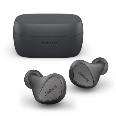 Jabra Elite 3 in Ear Bluetooth Truly Wireless in Ear Earbuds, Noise Isolating with mic for Clear Calls, Rich Bass, Customizable Sound, Mono Mode - Dark Grey