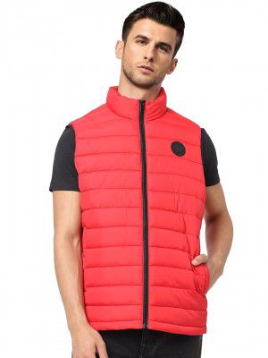 Jack & Jones Men's Polyester Regular Fit Puffer Jacket