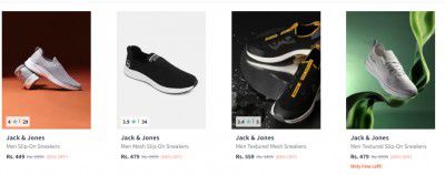 Jack & Jones Men's Footwear up to 85% OFF