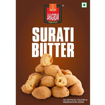 JAHAGIRDAR FOODS Surti Jeera Butter Biscuit for Tea Time Snacks (350g (Pack of 1))