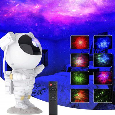 Jainchan Astronaut Galaxy Projector - 360 Magnetic Head Rotation, Remote Control | Star Lamp Light for Bedroom/Gaming Room