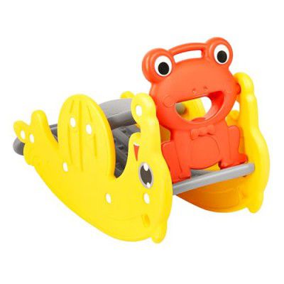 Jam & Honey 2 in 1 Foldable Slide and Rocker for Kids | Multi-Purpose Toy for Party or Return Gift (18 Months – 4 Years only)