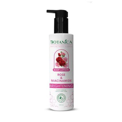 Jaquline USA Botanica Rose Niacinamide Body Lotion 250ml