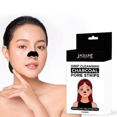 Jaquline USA Deep Cleansing Charcoal Pore Strips