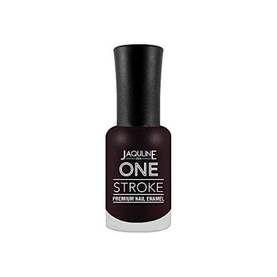 Jaquline USA One Stroke Premium Nail Enamel | Sinful Sunday J59| 8 ml| Chip Resistant | Voluptuous Gel Finish|Impeccable Color | Seamless Application | Long-lasting | Harmful Chemical Free