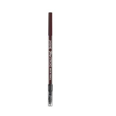 Jaquline USA Pro Stroke Eyebrow Pencil |Waterproof & Smudge-proof| 0.35gm (Brown)