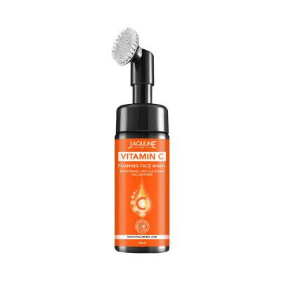 Jaquline USA Vitamin C Foaming facewash 150ml | Deep Cleansing | Boosts Radiance | Anti-ageing