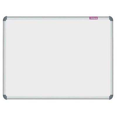 Jaykal® Nova Non-Magnetic Single Side Whiteboard 1x1.5 Feet (30CM x 45CM) White Board, Writing Boards for Kids, Home, School, Classroom, Office, Teacher, Teaching, Student and College(Pack of 1)