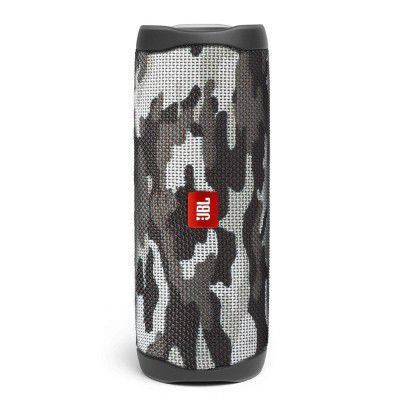 JBL Flip 5 Camouflage Portable Bluetooth Speaker Pair Bundle