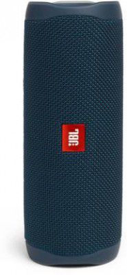 JBL Flip 5 with 12Hr Playtime, IPX7 Waterproof, Partyboost Portable 20 W Bluetooth Speaker  (Blue, Stereo Channel)