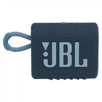 JBL Go 3 4.2W Portable Bluetooth Speaker (IP67 Waterproof, IP67 Dustproof, Blue)