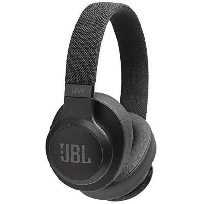 JBL Live 500BT, Wireless Over Ear Headphones with Mic (Black)