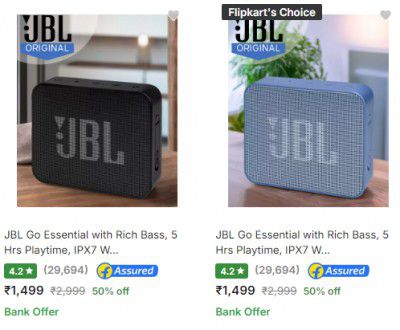 Jbl Mobile Speakers up to 50% Off