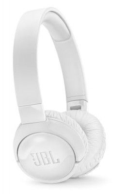 JBL Tune 600BTNC by Harman On-Ear Wireless Bluetooth Noise Canceling Headphones (White)