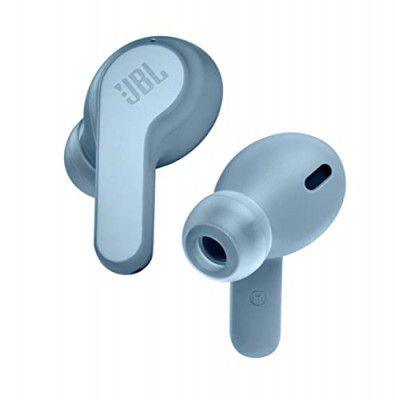 JBL Wave 200 in Ear TWS Earbuds with Mic, 20 Hours Playtime (Blue)