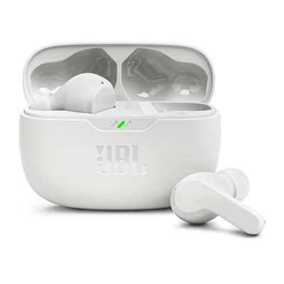 JBL Wave Beam in-Ear Wireless Earbuds (TWS)Google Fastpair (White)