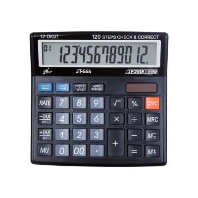 jito 12 Digits GST & Tax Calculator 120 Steps Check and Correct 1 Year Warranty JT-555