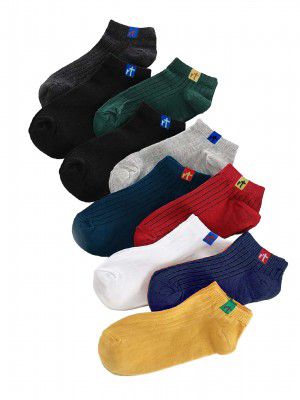 JUARI BE A GENTLEMAN Assorted Ankle Socks For Men And Women