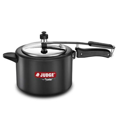 Judge by Prestige Vista Inner-Lid 5 L Induction Bottom Pressure Cooker (Hard Anodized)