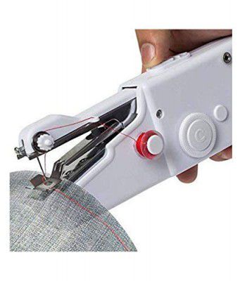 Juhi Collection Sewing Machine Electric Handheld Sewing Machine Mini Handy Stitch Portable Needlework Cordless