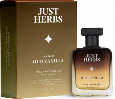 Just Herbs Intense Oud Vanilla Perfume Long Lasting Eau de Parfum - 50 ml  (For Men & Women)