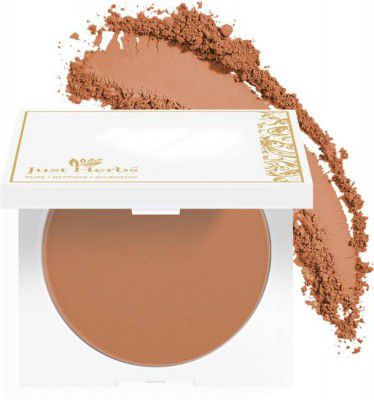 Just Herbs Mattifying & Hydrating Face Compact Powder With SPF 15 + For All Skin Types Compact  (Copper, 9 g)