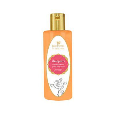 Just Herbs Shatpatri Wild Indian Rose Refreshing Body Wash