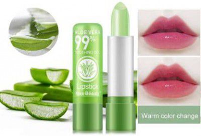 K.Y.L.Plus Aloevera gel color changing lip balm Aloevera, Fruits (Pack of: 1, 1.8 g) Aloevera  (Pack of: 1, 1.8 g)