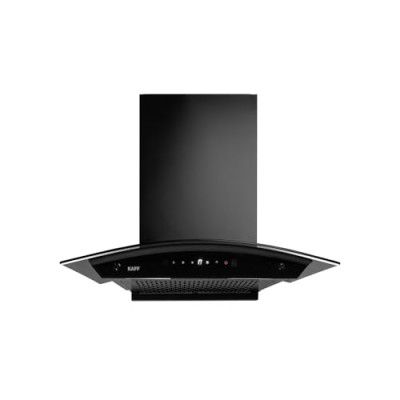 KAFF NORA DHC 90 Filter-less Auto Clean Curved Glass Kitchen Chimney