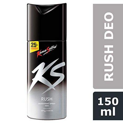 Kama Sutra Rush Deodorant Spray For Men, 150Ml