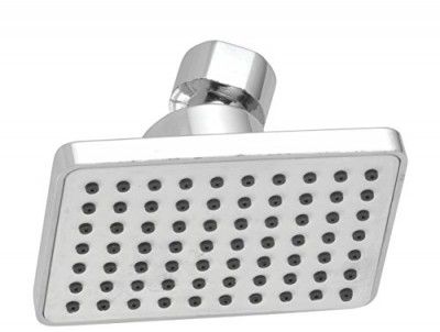 Kamal Shower Sail Overhead Shower Without Arm with Touch-Clean | Square Shape | Wall Mounted | Polished Chrome - Silver (Pack of 1)