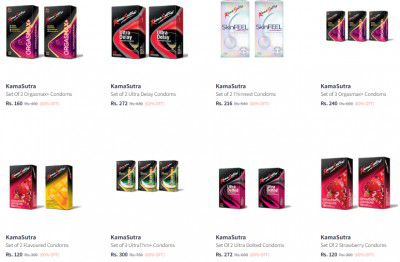 Kamasutra Condom Upto 60% Off