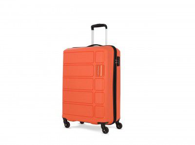 Kamiliant American Tourister Harrier 56 Cms Small Cabin Polypropylene Hard Sided 4 Wheeler Spinner Wheels Carry-On Luggage