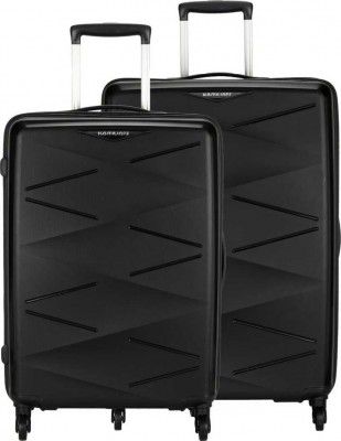 Kamiliant by American Tourister  Hard Body Set of 2 Luggage - TRIPRISM SPINNER 2PC SET BLACK - Black