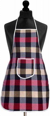 Kanushi Industries Cotton Chefs Apron - Free Size  (Multicolor, Single Piece)