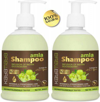 Kayamaya Amla Shampoo for Hair Growth & Root Strengthening (600)