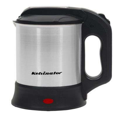 Kelvinator 1L 1000W Food Grade Electric Kettle with Wide Mouth, Seamless Bottom for easy cleaning, Dry Boil Protection, Auto Shut-off