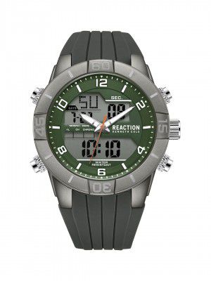 Kenneth Cole Reaction ANA-Digit Green Dial Men's Watch-KRWGP9005802