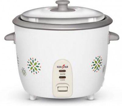 Kenstar My Cook 1.5 L Electric Rice Cooker (1.5 L, White & Light Green)