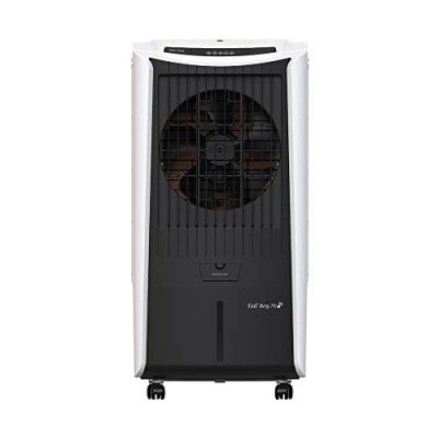 Kenstar Tall Boy HC 70 RE Desert Air Cooler for Home - Honeycomb Cooling Pads, Humidity Control (70L, 170 Watts) BLACK & WHITE