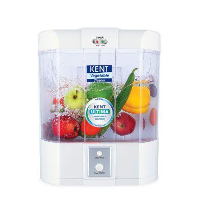 KENT 11115 Ultima Vegetable Cleaner & Purifier 13 W |Removes Pesticides & Chemicals from Fruits & Vegetables| Ozonizer for Vegetables & Fruits Cleaning | 1 Year Warranty | White