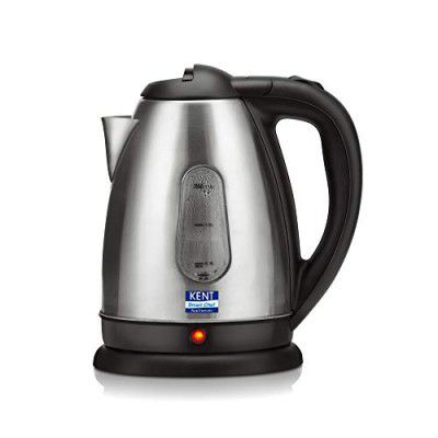 KENT 16026 Electric Kettle Stainless Steel 1.8 L | 1500W | Superfast Boiling | Auto Shut-Off | Boil Dry Protection | 360° Rotating Base | Water Level Indicator