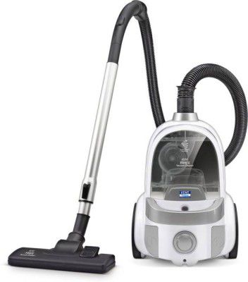 KENT Force Cyclonic Vacuum Cleaner (KSL-160) Bagless Dry Vacuum Cleaner , 2000 W , HEPA filter with 2 in 1 Mopping and Vacuum  (White)